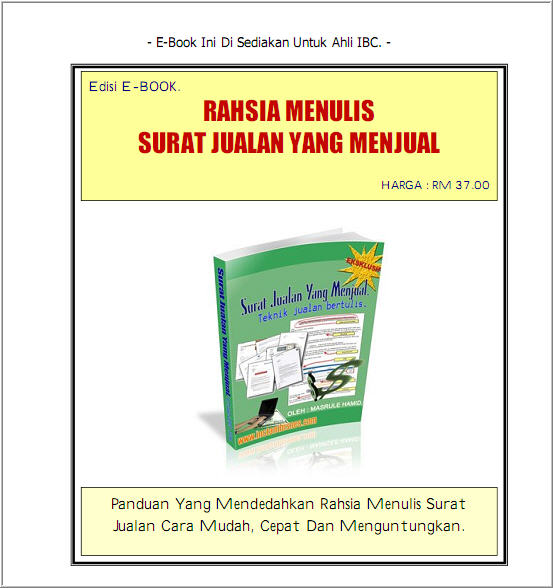 Review Ebook Menulis Surat Jualan.